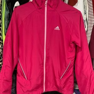 Pink adidas jacket